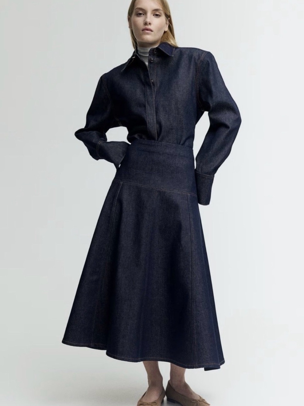 H&M Edition Denim Skirt